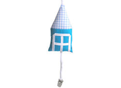 Esthex speenkoord Huisje blauw