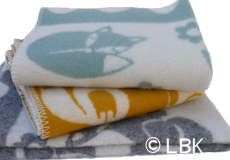 Wiegdeken Fox wol kleuren